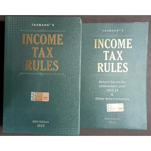 Taxmann's Income Tax Rules 2023 (2 Vols.)